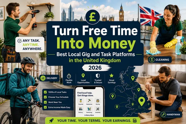 Best Local Gig and Task Platforms in the United Kingdom 2026: Make Money on Your Own Schedule