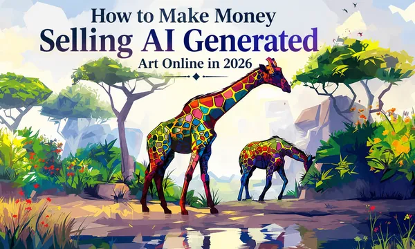 How to Make Money Selling AI Generated Art Online in 2026: The Complete Guide