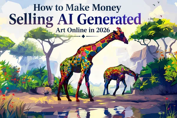 How to Make Money Selling AI Generated Art Online in 2026: The Complete Guide